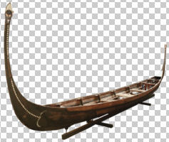 boat, cutout, day, diffuse, diffused light, eye level view
