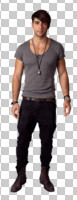 casual, caucasian, cutout, cutout men, cutout people, eye level view, front, indoor lighting, male, man, standing, studio lighting, summer, youngster