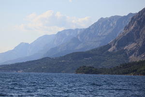 coastline, Croatia, day, eye level view, Makarska, mountain, seascape, Splitsko-Dalmatinska, summer