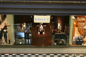 artificial lighting, elevated, interior, Poland, Poznan, retail, shopping centre, Wielkopolskie