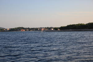 coastline, Croatia, dusk, eye level view, seascape, Zadar, Zadarska
