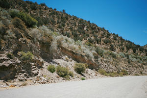Arequipa, Arequipa, autumn, day, eye level view, mountain, natural light, Peru, road, sunny, Valley of Volcanoes, vegetation
