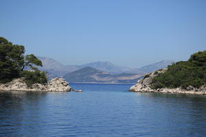 coastline, Croatia, day, eye level view, seascape, summer, tree, vegetation