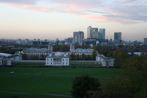 cityscape, day, dusk, elevated, England, Greenwich Park, London, park, The United Kingdom