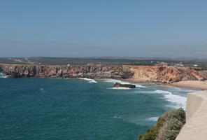 cliffs, day, elevated, open space, Portugal, Portugal, rocks, Sagres, seascape, shore, summer, sunlight, sunny, waves