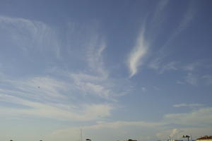 afternoon, blue, Cirrus, cloud, Croatia, day, eye level view, natural light, open space, sky, summer, Zadarska