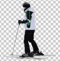 caucasian, cutout, cutout people, cutout women, day, diffuse, diffused light, eye level view, female, side, skiing, sporty, winter, woman