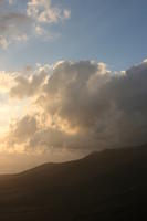 Canarias, cloud, dusk, elevated, evening, Las Palmas, mountain, sky, Spain, sunset