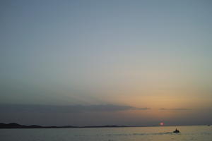 clear, cloud, Croatia, evening, eye level view, natural light, open space, sky, summer, sun, sunset, sunset, Zadarska