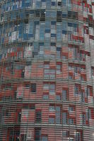 architecture, Barcelona, below, building, Cataluña, day, facade, overcast, Spain