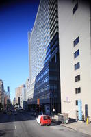 building, car, day, elevated, facade, Manhattan, New York, street, sunny, The United States, van