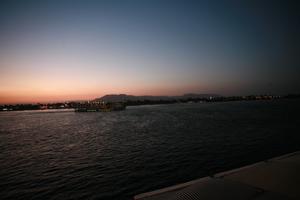 boat, clear, dusk, East Timor, Egypt, Egypt, elevated, evening, landmarks, river Nile, sky