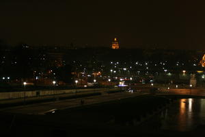 artificial lighting, city, cityscape, elevated, France, Ile-De-France, night, Paris