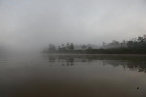 Brunei, day, diffuse, diffused light, eye level view, fog, natural light, river, summer, tropical