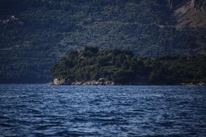 coastline, Croatia, day, eye level view, Makarska, seascape, Splitsko-Dalmatinska, summer, tree, vegetation