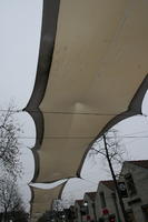 below, canopy, city, day, France, Ile-De-France, natural light, Paris, urban, winter